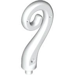 Horn with 3.2 Shaft Number 2 White