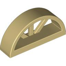 Bow Window 1x4x1 2/3 Brick Yellow