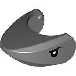 Shark Jaw Number 1 Dark Stone Grey