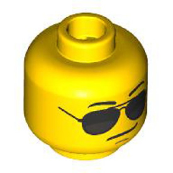 Mini Head Number 1663 Bright Yellow