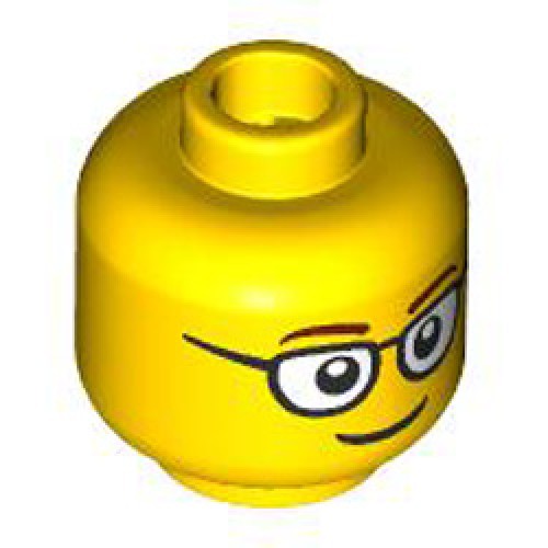 Mini Head Number 1665 Bright Yellow Mini Head Number 1665 Bright Yellow