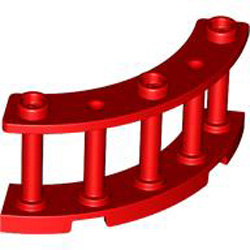 Fence 4x4x2 Bright Red