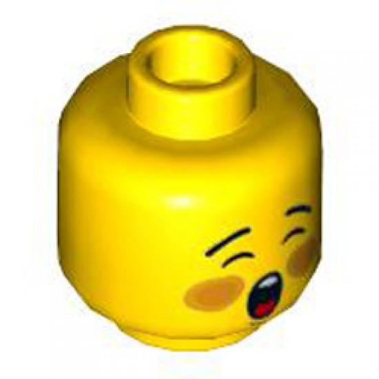 Mini Head Number 1684 Bright Yellow