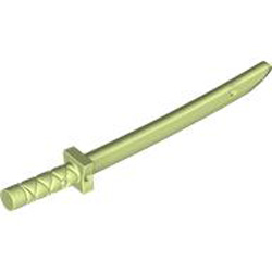 Ninja Sword Spring Yellowish Green