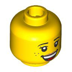Mini Head Number 1675 Bright Yellow