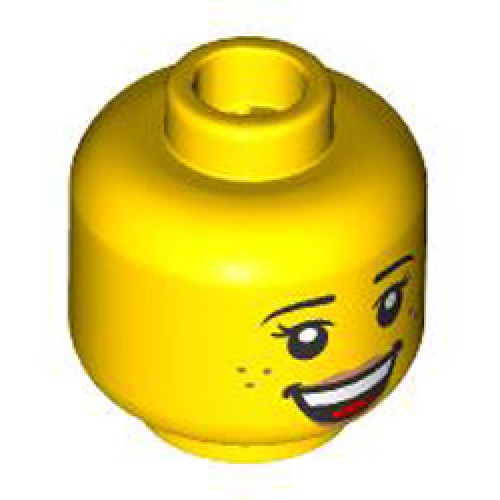 Mini Head Number 1675 Bright Yellow