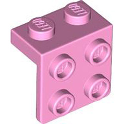 Angle Plate 1x2 / 2x2 Light Purple