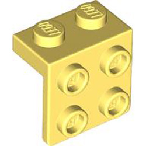 Angle Plate 1x2 / 2x2 Cool Yellow