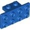 Angle Plate 1x2 / 2x4 Bright Blue