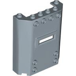 Wall 45 Degree 2x6x6 with Window Sand Blue