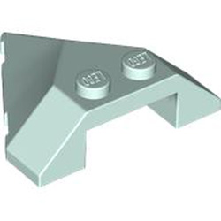 Roof Tile 4x4 45 Degree Aqua