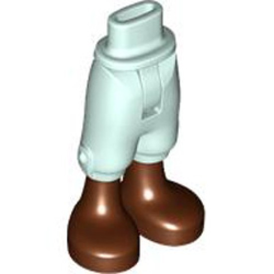 Shorts with Hip Number 13 Aqua