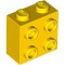 Brick 1x2x1 2/3 with 4 Knobs Bright Yellow
