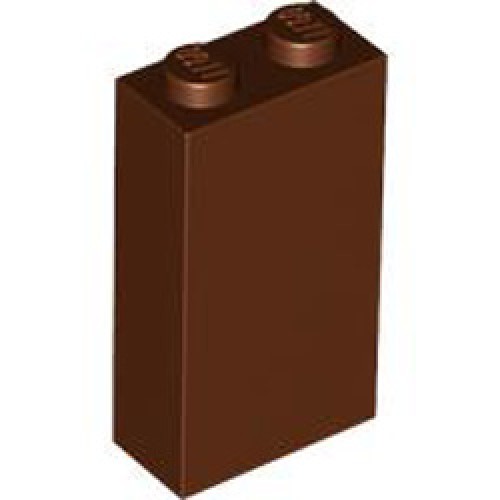 Brick 1x2x3 Reddish Brown
