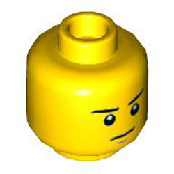 Mini Head Number 1760 Bright Yellow