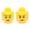 Mini Head Number 1761 Bright Yellow
