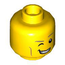 Mini Head Number 1783 Bright Yellow