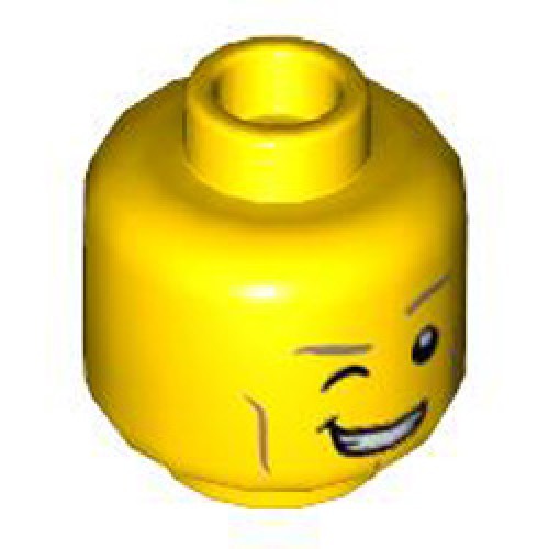 Mini Head Number 1783 Bright Yellow