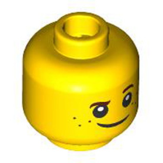Mini Head Number 1786 Bright Yellow