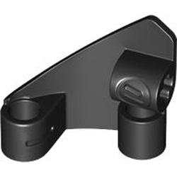 Right Panel Curved 3x3x2 Number 1 Black