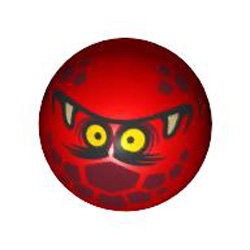 Voodoo Ball Number 1004 Bright Red