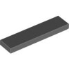 Flat Tile 1x4 Dark Stone Grey