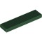 Flat Tile 1x4 Earth Green