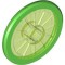 Wheel 21x2 with 3.2 Hole Transparent Bright Green
