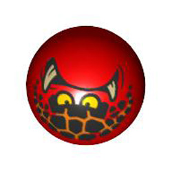 Voodoo Ball Number 1005 Bright Red