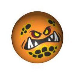 Voodoo Ball Number 1007 Bright Orange