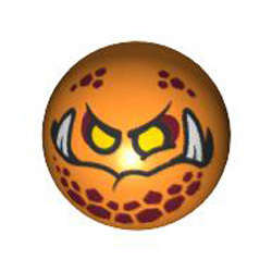 Voodoo Ball Number 1008 Bright Orange
