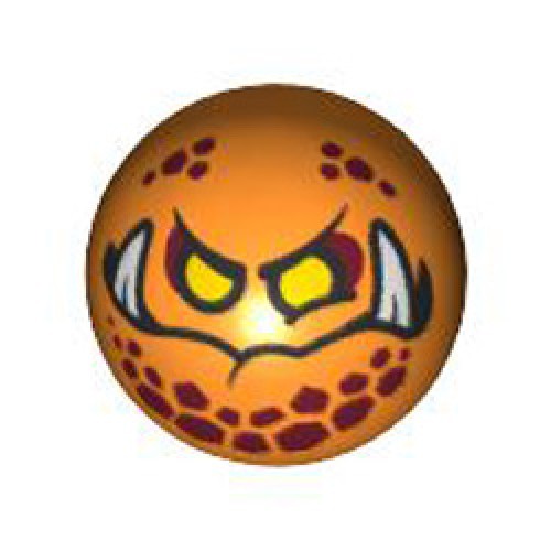 Voodoo Ball Number 1008 Bright Orange