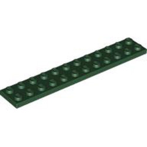 Plate 2x12 Earth Green