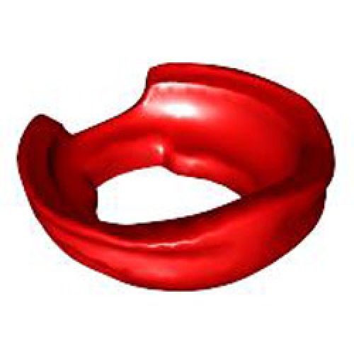 Mini Mask Number 2 Bright Red