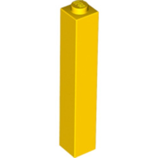 Brick 1x1x5 Bright Yellow