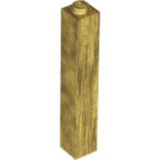 Brick 1x1x5 Warm Gold