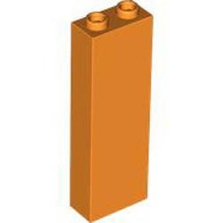 Brick 1x2x5 Bright Orange