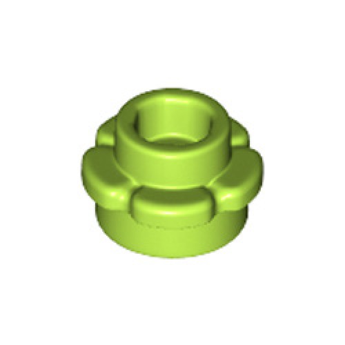 Flower 1x1 Bright Yellowish Green