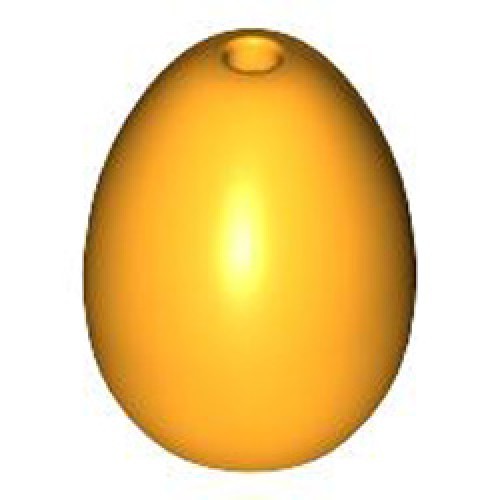 Egg Number 1 Flame Yellowish Orange