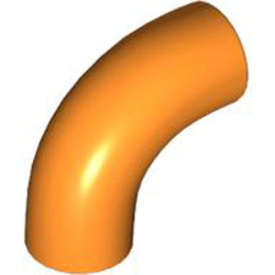 Design Shape with Tube Crosshole Bright Orange