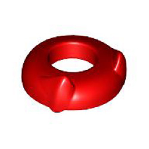 Mini Hat Number 16 Bright Red