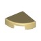 1/4 Circle Tile 1x1 Brick Yellow