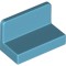 Wall Element 1x2x1 Medium Azur