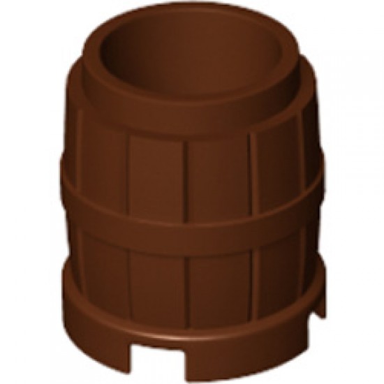 Barrel 2x2 Reddish Brown