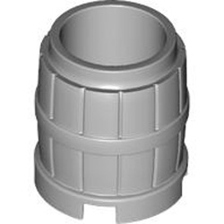 Barrel 2x2 Medium Stone Grey