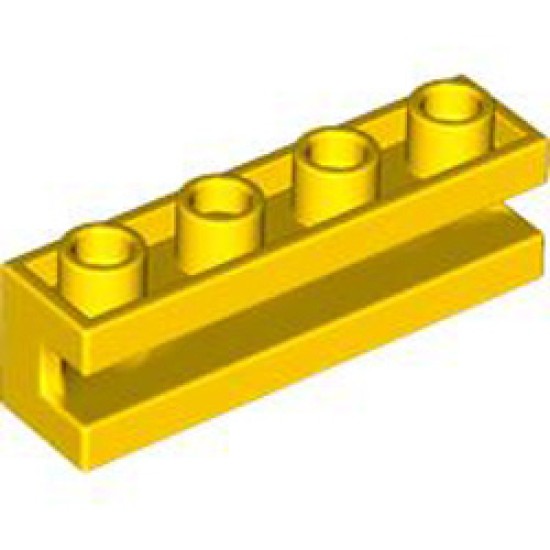 Sliding Piece 1x4 Bright Yellow