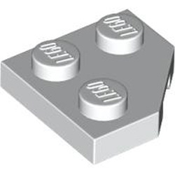 Plate 2x2 Corner 45 Degree White Plate 2x2 Corner 45 Degree White