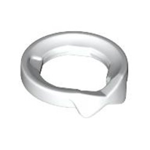 Mini Collar Number 1 White