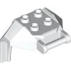 Design Brick 4x3x3 with 3.2 Shaft Number 1 White