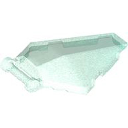 Cockpit 4x5x1 with 3.2 Shaft Number 1 Transparent Light Blue with Opalescence